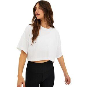 BEACH RIOT Esme Top Core Collection in White Size Small